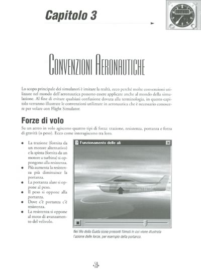 Flight Simulator 98, pagine